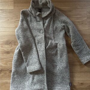 Patagonia Heather Gray Fleece Jacket